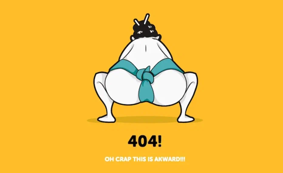 Страница 404 - смешные и креативные варианты, которые заставят вас улыбнуться